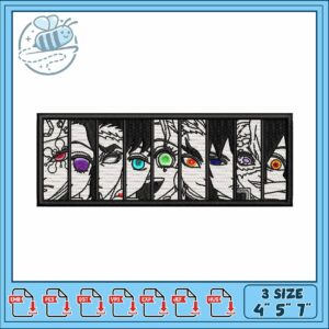Hashira art design embroidery