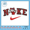 Hello Kitty Nike Embroidery Design for All Sizes