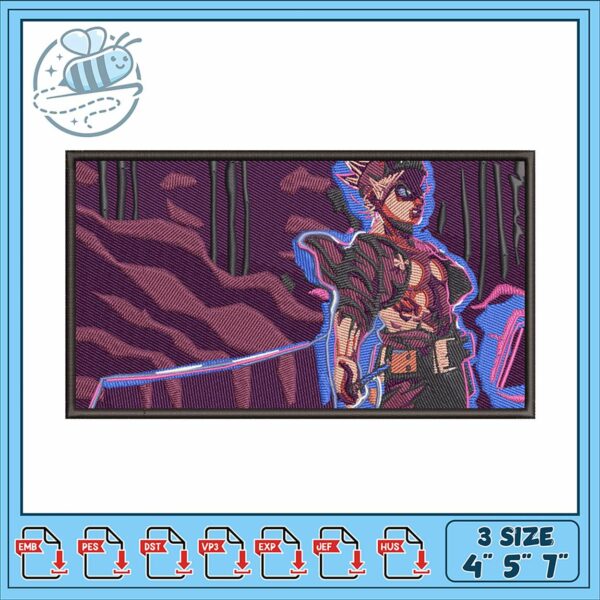 High Detail Hero Embroidery Design Pattern File