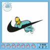 Hulk Inspired Nike Logo Embroidery Design File