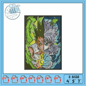 Hunter x Hunter Embroidery Design for Fans 4x5x7