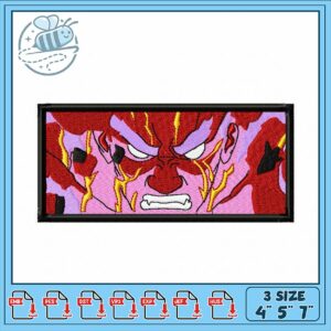 Intense Red Dragon Embroidery Design for Apparel Intense Red Dragon Embroidery Design for Apparel