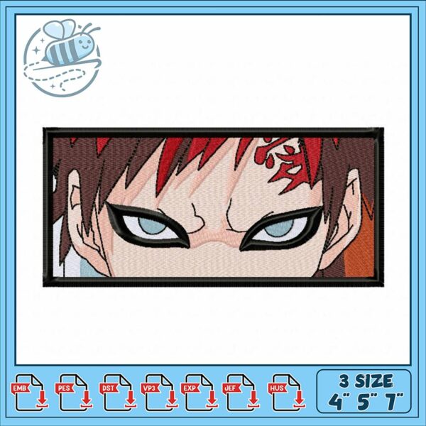 Intricate Anime Embroidery Design for Unique Projects