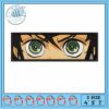 Intricate Embroidery Design of Stunning Green Eyes