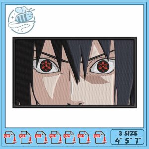 Intricate Naruto Inspired Embroidery Design Pattern