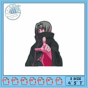 Intricately Designed Itachi Embroidery Pattern 3 Size