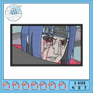 Itachi frame design art embroidery