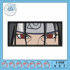 Itachi rectangle design art embroidery