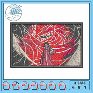 Itachi susanoo design embroidery