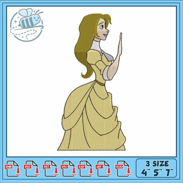 Jane porter design embroidery, jane porter character​ embroidery