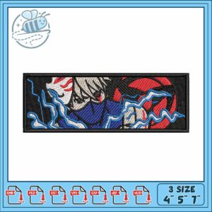 Kakashi hatake mask art embroidery