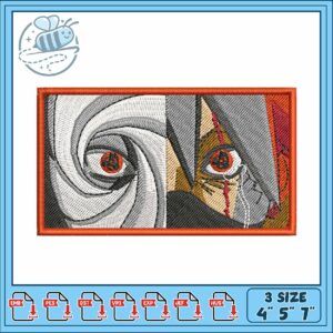 Kakashi hatake obito art embroidery
