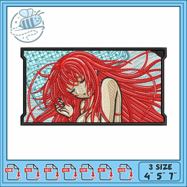 Ken100 mujer art embroidery, ken humano mujer embroidery