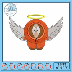 Kenny mccormick flying embroidery