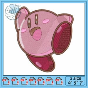 Kirby series embroidery