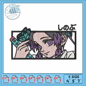 Kochou shinobu design art embroidery