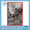 Tanjiro fire and water embroidery, tanjiro fire breath​ embroidery