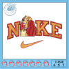 LA Lakers Nike Embroidery Design