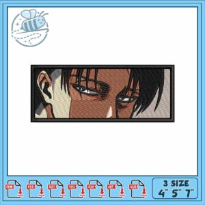 Levi ackerman eyes embroidery