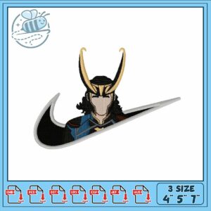 Loki Inspired Embroidery Design for All Projects