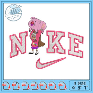 Mabel Nike Embroidery Design