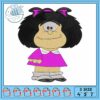 Lisa simpson disney embroidery, homer simpson​ embroidery