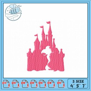 Magical Castle Embroidery Design for All Sizes