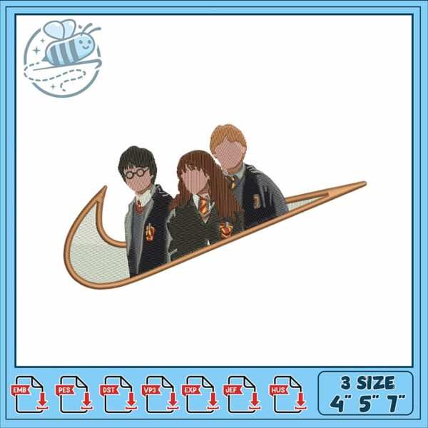 Magical Friends Embroidery Design Set for Crafts