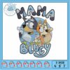 In my bluey mom embroidery, bluey characters adults​​​ embroidery