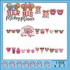 Mickey and Minnie Mouse Embroidery Bundle Designs