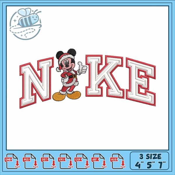 Mickey Mouse Embroidery Design for Stylish Apparel