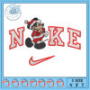 Mickey Mouse Nike Embroidery Design