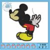 Mickeyy minnie art embroidery, mickey mouse movie​ embroidery
