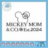 Mickeyy mouse disneyy embroidery, the mickey mouse club​ embroidery