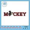 Mickeyy mouse head fun embroidery, mickey mouse coach purse​ embroidery