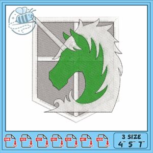 Military police aot embroidery