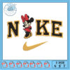 Minion Nike Embroidery Design