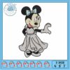 Minnie art 2024 embroidery, disney christmas minnie mouse​​ embroidery