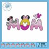 Minnie bridge embroidery, minnie mouse crocs​ embroidery