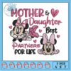 Minnie color mom embroidery, minnie mouse birth​ embroidery