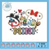 Minnie disney castle embroidery, minnie mouse castle​ embroidery