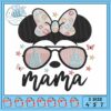 Minnie est 1928 embroidery, minnie mouse shirts​​​ embroidery