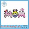 Minnie mode all day embroidery, minnie disney world​​ embroidery