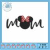 Minnie mouse kiss embroidery, minnie mouse costume adults​ embroidery
