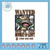 Monkey D Luffy Embroidery Design in Three Sizes