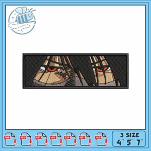 Mugetsu eyes art design embroidery Mugetsu eyes art design embroidery