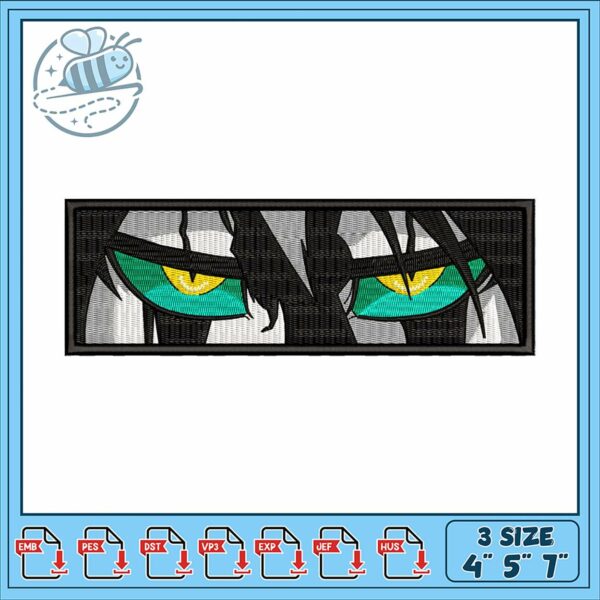Mysterious Eyes Embroidery Design for Crafting