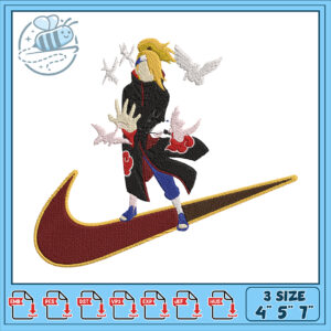 Naruto Embroidery Design, 3 Sizes