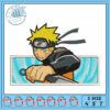 Naruto Character Embroidery Design for Projects