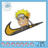 Naruto Akatsuki Nike Swoosh Embroidery Design